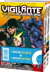 Image de Pack offre découverte Vigilante - My Hero Academia Illegals T01 & T02