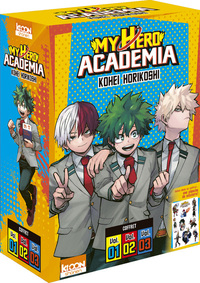 Image de Coffret My Hero Academia vol. 1 à 3