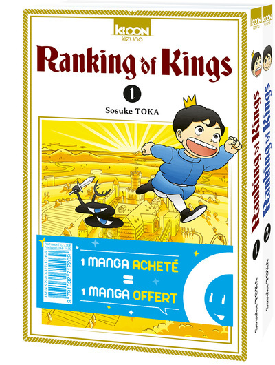 Image de Pack offre découverte Ranking of Kings T01 & T02