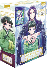 Picture of Coffret Les Carnets de l'apothicaire vol. 1 à 3