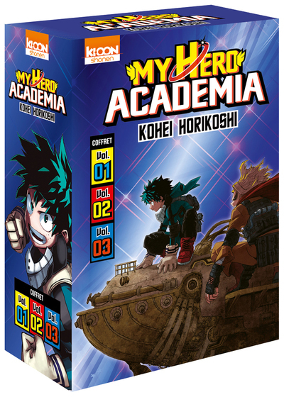 Image de Coffret My Hero Academia vol. 1 à 3