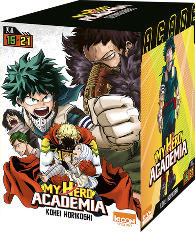 Picture of Coffret intégrale My Hero Academia vol. 15 à 21