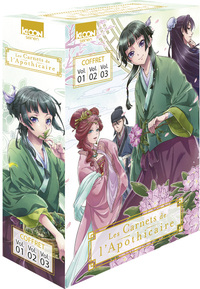 Picture of Coffret Les Carnets de l'Apothicaire vol. 1 à 3