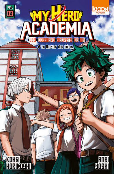 Image de Roman My Hero Academia Les dossiers secrets de UA T03