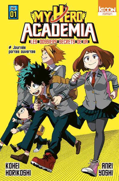 Image de Roman My Hero Academia Les dossiers secrets de UA T01