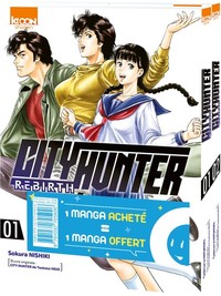 Image de Pack offre découverte City Hunter Rebirth T01 & T02