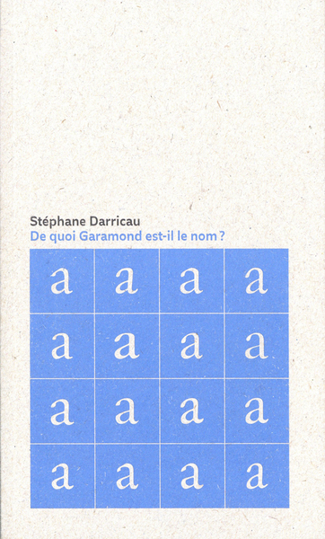 Picture of De quoi Garamond est-il le nom ?