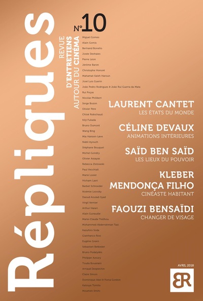 Image de REPLIQUES N 10 - REVUE D'ENTRETIENS AUTOUR DU CINEMA