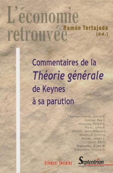 Image de Commentaires de la Théorie générale de Keynes à sa parution