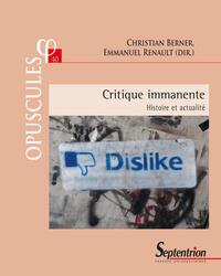 Picture of Critique immanente