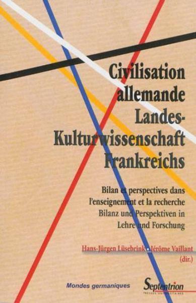 Picture of Civilisation allemande / Landes- Kulturwissenschaft Frankreichs
