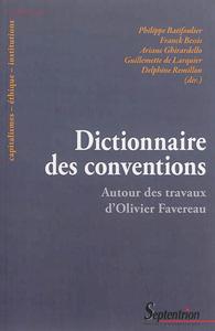Picture of DICTIONNAIRE DES CONVENTIONS