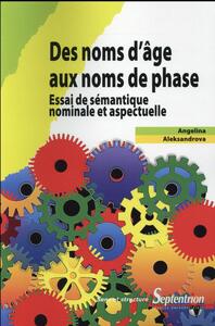 Picture of Des noms d''âge aux noms de phase
