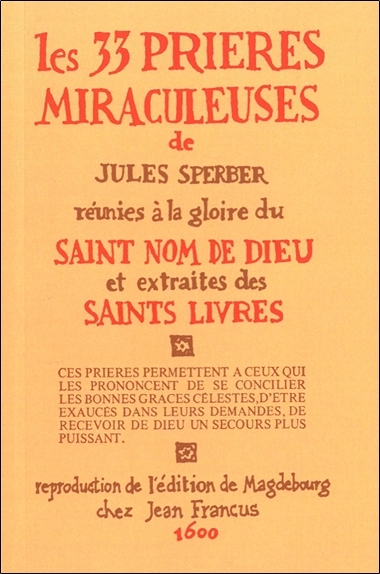 Image de Les 33 prières miraculeuses