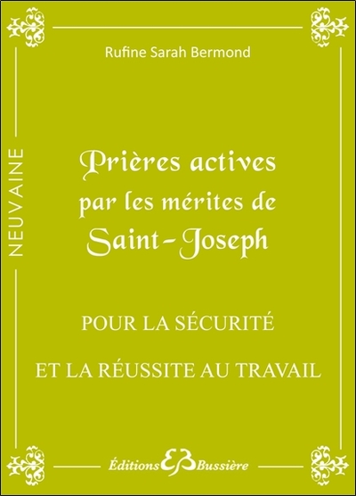 Image de Prières actives par les mérites de Saint Joseph - Pour la sécurité et la réussite au travail