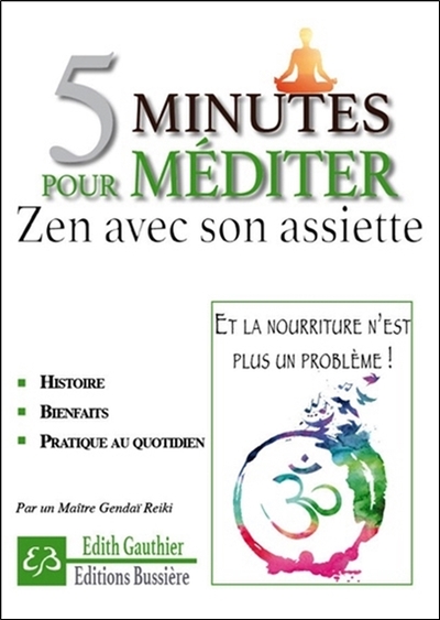 Image de 5 minutes pour méditer - Zen avec son assiette
