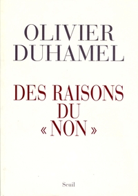 Image de Des raisons du ''non''