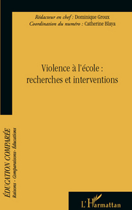 Picture of Violence à l'école : Recherches et interventions