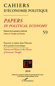 Image de Pauvreté et misère dans l'histoire de la pensée économique