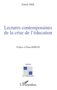 Image de Lectures contemporaines de la crise de l'éducation