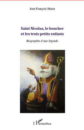 Image de Saint Nicolas, le boucher et les trois petits enfants