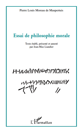 Picture of Essai de philosophie morale