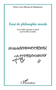 Picture of Essai de philosophie morale