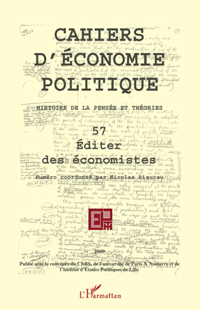 Image de Editer des économistes