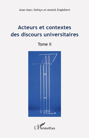 Image de Acteurs et contextes des discours universitaires