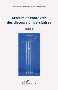 Image de Acteurs et contextes des discours universitaires