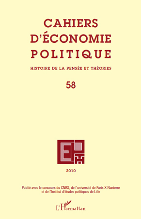 Image de Cahiers d'économie politique N°58