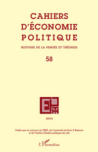Image de Cahiers d'économie politique N°58