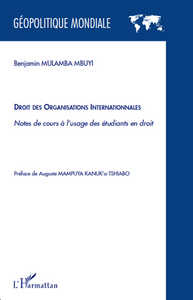 Picture of Droit des organisations internationales