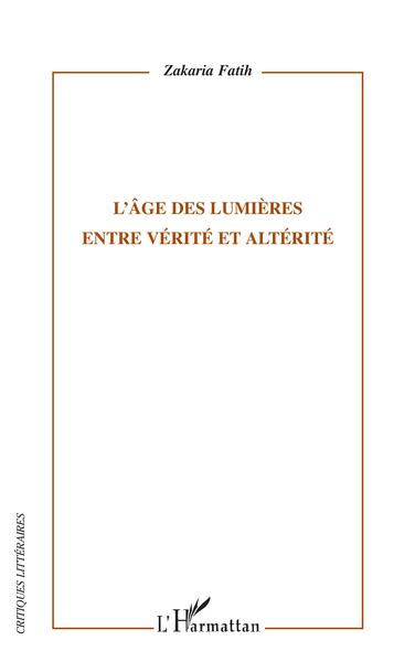 Picture of L'âge des Lumières entre vérité et altérité