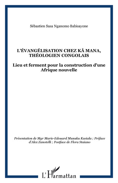 Picture of L'évangélisation chez Kâ Mana, théologien congolais