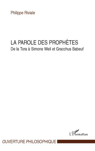 Picture of La parole des prophètes