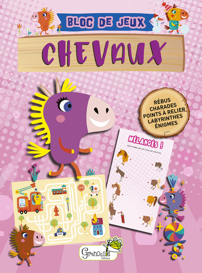 Image de Petit bloc de jeux chevaux