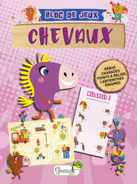 Image de Petit bloc de jeux chevaux