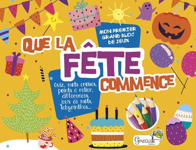 Image de MON PREMIER GRAND BLOC DE JEUX : QUE LA FETE COMMENCE !