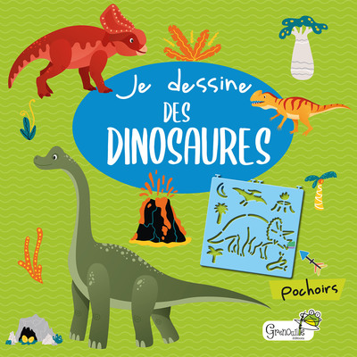 Image de Dinosaures avec des pochoirs
