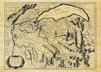 Image de HAUTE-SAVOIE EN 1663 50 CM X 40 CM