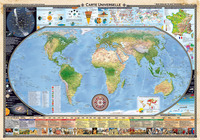 Picture of CARTE UNIVERSELLE (100 CM X 68 CM) QUE RIEN NE TE SOIT INCONNU !