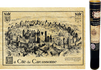 Image de GRAVUE ANCIENNE CARCASSONNE 58 CM X 40 CM