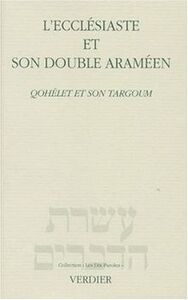 Picture of L'ecclésiaste et son double araméen