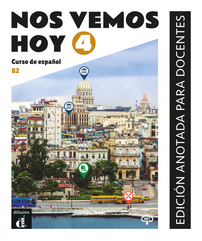 Picture of Nos vemos hoy 4 - Livre du professeur