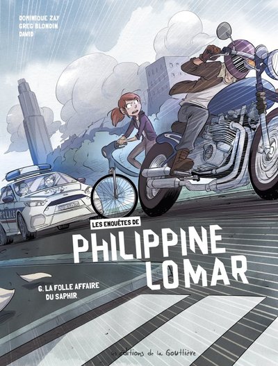 Picture of Les Enquêtes de Philippine Lomar - Tome 6 - La Folle affaire du saphir