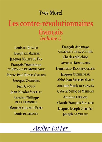 Image de Les contre-révolutionnaires français (volume 1)