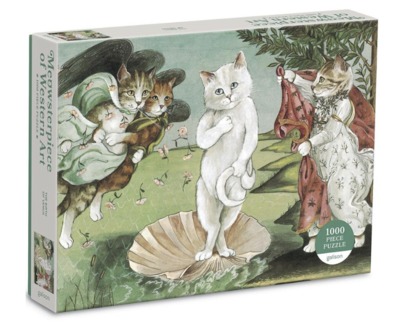Picture of BIRTH OF VENUS MEOWSTERPIECE 1000 PIECE PUZZLE