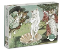 Picture of BIRTH OF VENUS MEOWSTERPIECE 1000 PIECE PUZZLE
