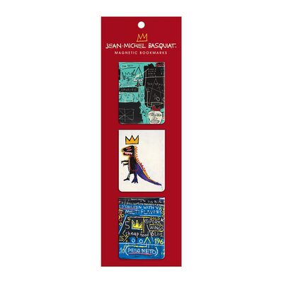 Picture of BASQUIAT MAGNETIC BOOKMARKS